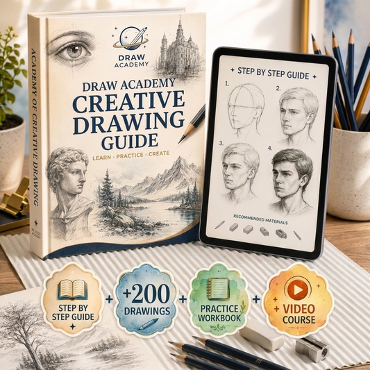 Draw Academy + 200 Step-by-Step Projects
